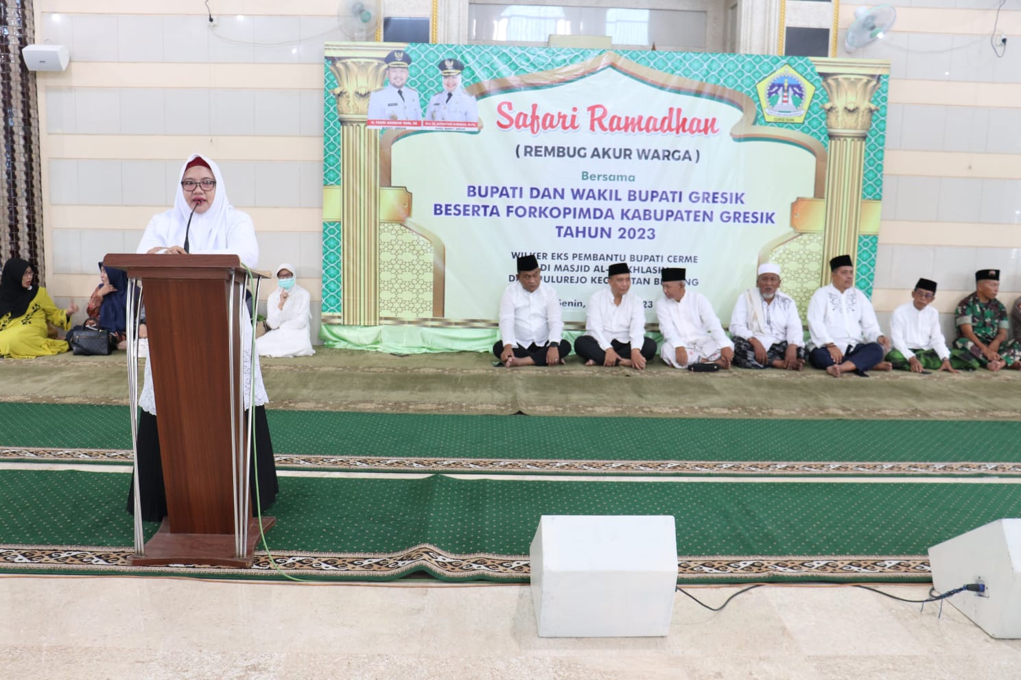 Wakil Bupati Gresik Ajak Masyarakat Bersinergi Dukung Program Pembangunan dan Pengendalian Kali Lamong